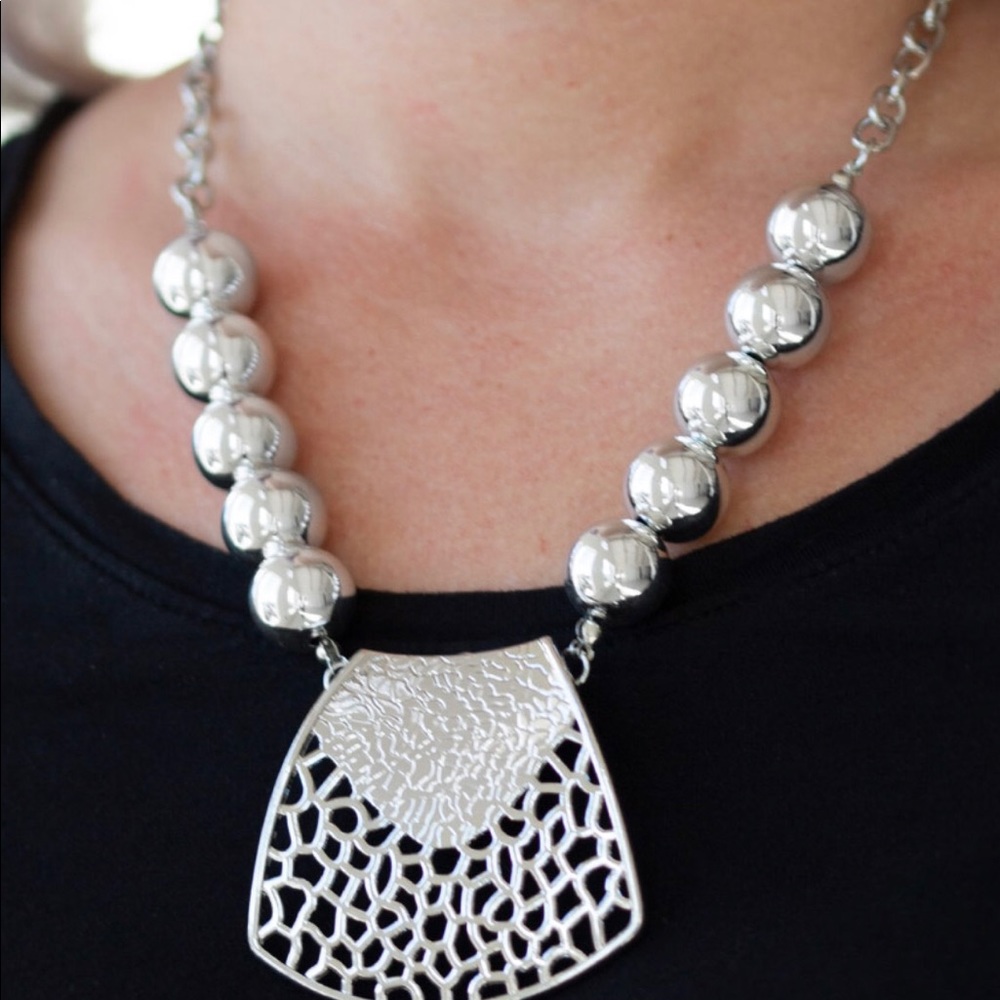 Silver necklace